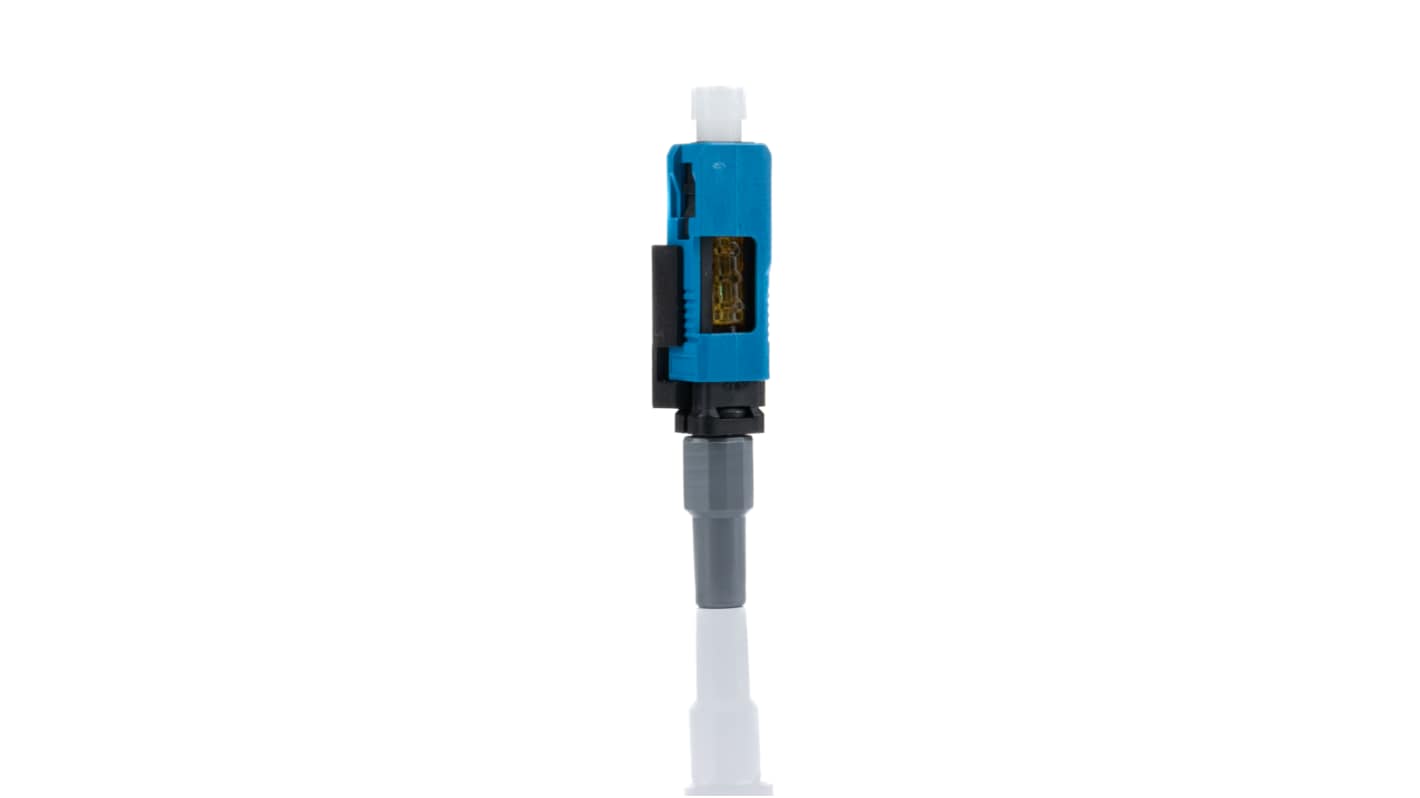 RS PRO, SC, PC Single Mode Simplex Fibre Optic Connector 9/125μm Fibre Size, 0.5dB Insertion Loss