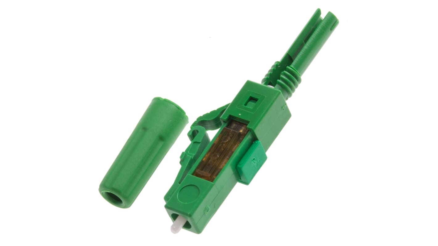 Connecteur pour fibre optique LC Simplex, , Monomode, taille de la fibre 9/125μm
