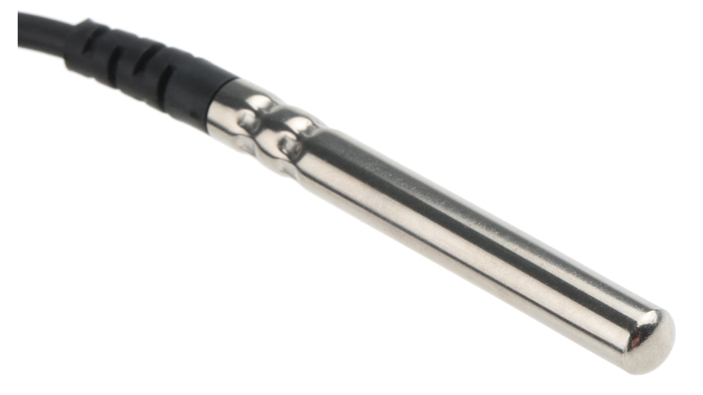 Carel NTC Temperature Probe, 6mm Dia, 50mm Long, ±1 % +105°C Max
