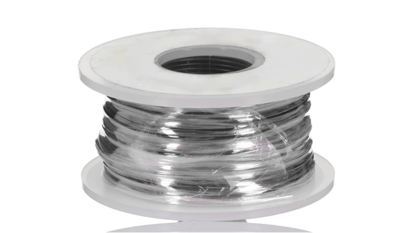 Alpha Wire Hook-up Wire PVC Series Black 0.08 mm² Hook Up Wire, 28 AWG, 7/0.13 mm, 30m, PVC Insulation, 3048 BK005