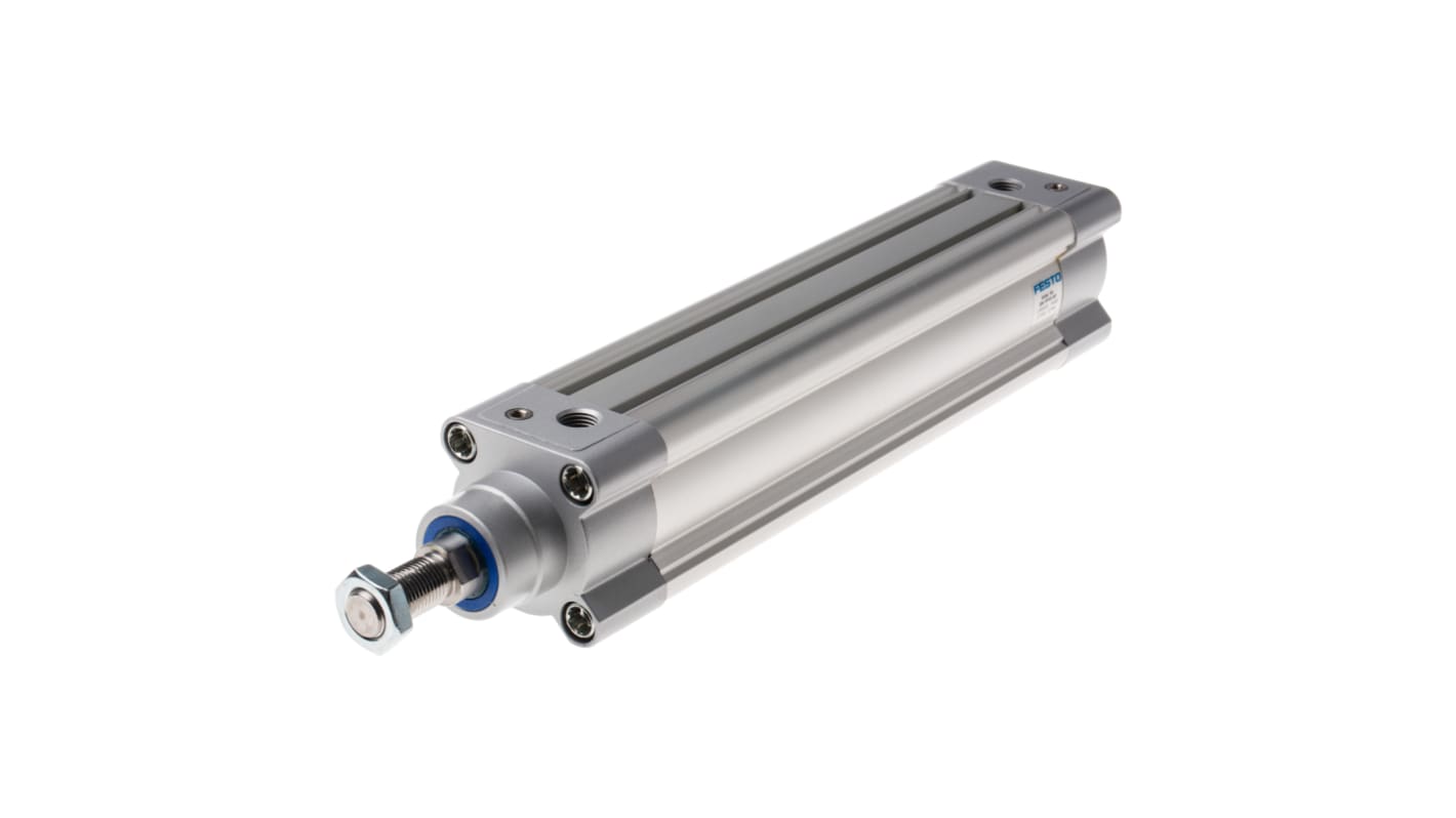 Festo Pneumatic Piston Rod Cylinder - 1366955, 50mm Bore, 200mm Stroke, DSBC Series, Double Acting