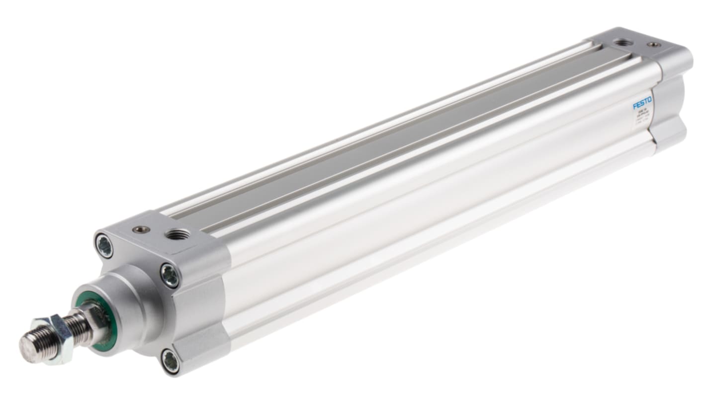 Festo Pneumatic Piston Rod Cylinder - 1366957, 50mm Bore, 320mm Stroke, DSBC Series, Double Acting
