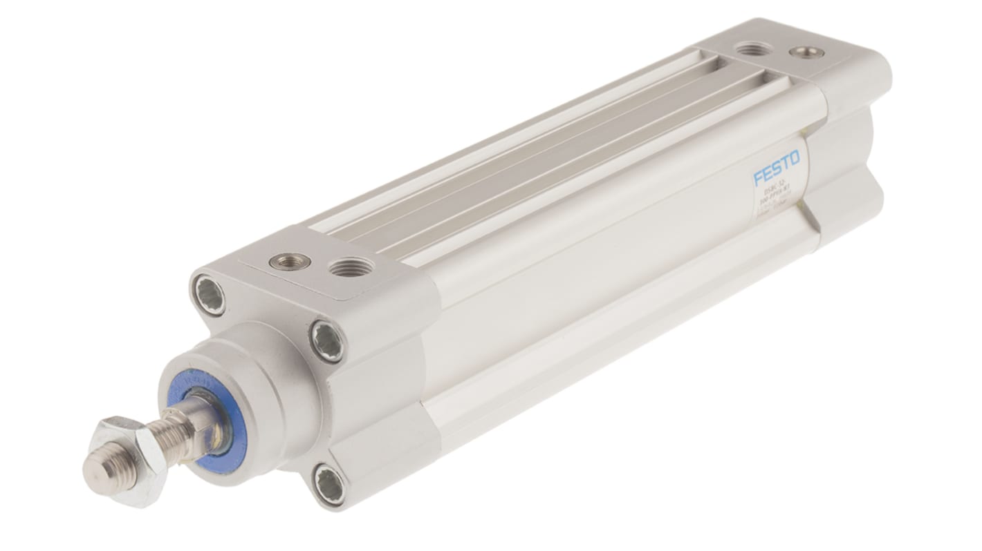 Festo Pneumatic Piston Rod Cylinder - 1376426, 32mm Bore, 100mm Stroke, DSBC Series, Double Acting