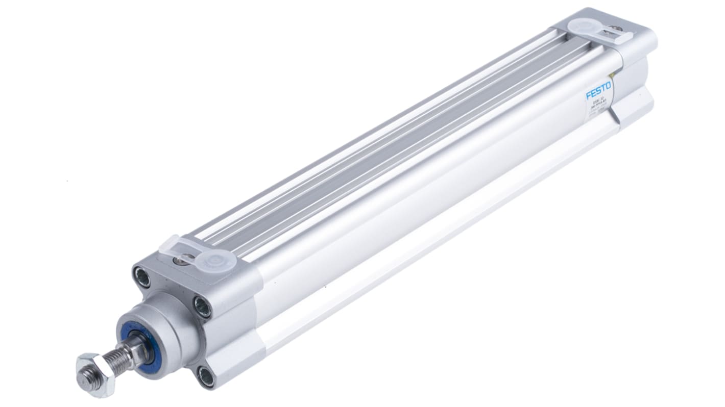 Festo Pneumatic Piston Rod Cylinder - 1376429, 32mm Bore, 200mm Stroke, DSBC Series, Double Acting