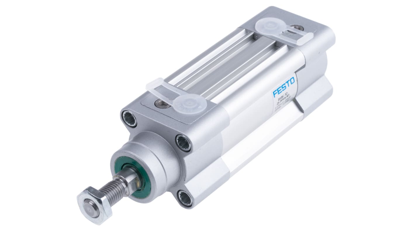 Festo DSBC 1376422, G 1/8 Pneumatikzylinder doppeltwirkend, Bohrung Ø 32mm / Hub 25mm, bis 12 bar