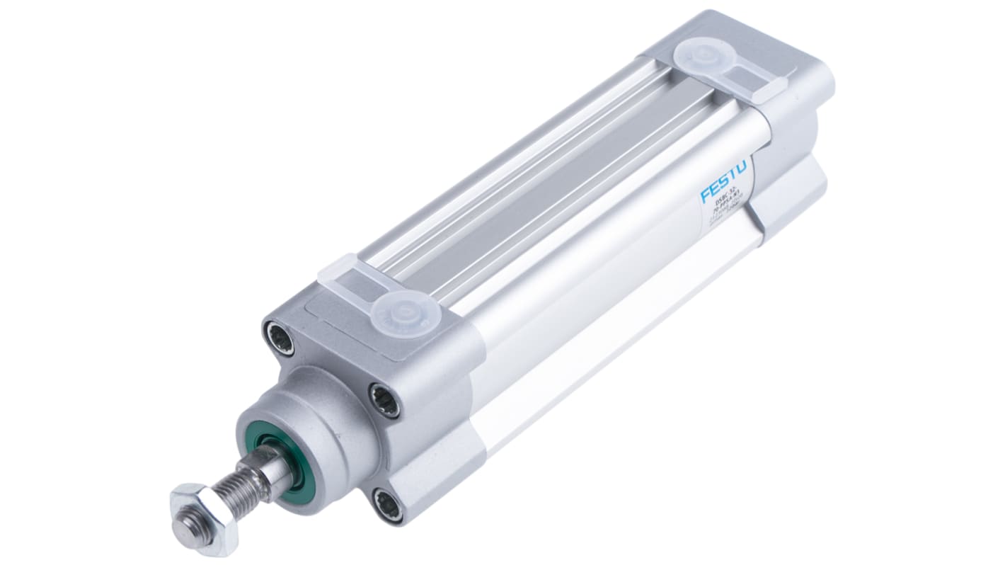Festo Pneumatic Piston Rod Cylinder - 2123088, 32mm Bore, 70mm Stroke, DSBC Series, Double Acting