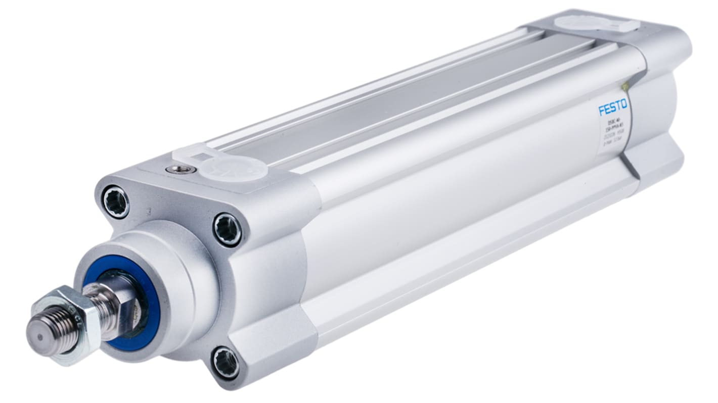 Festo Pneumatic Piston Rod Cylinder - 2123226, 40mm Bore, 150mm Stroke, DSBC Series, Double Acting