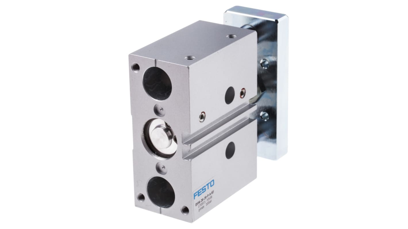 Festo Pneumatic Guided Cylinder - 170915, 20mm Bore, 20mm Stroke, DFM Series, Double Acting
