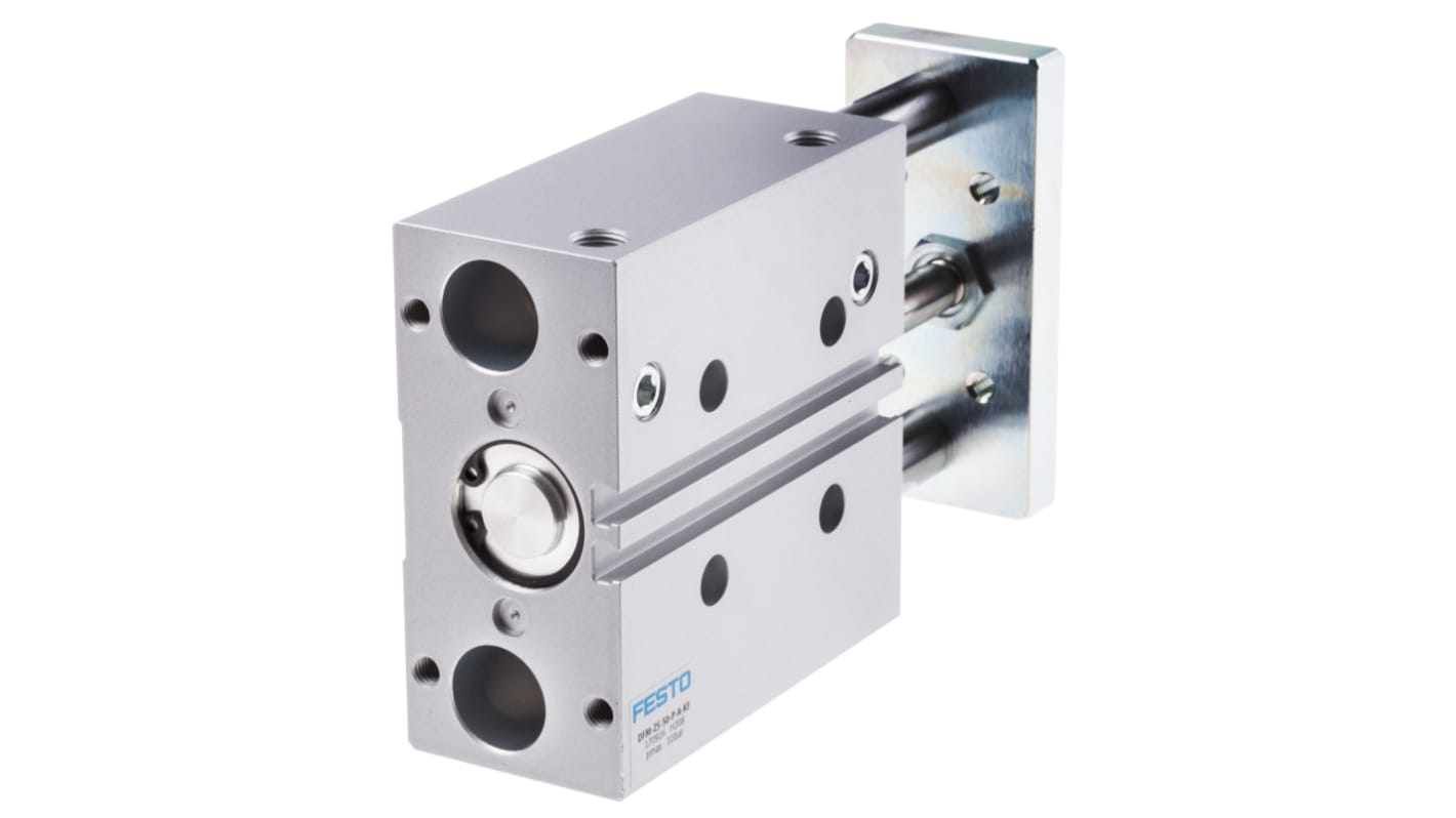 Festo Pneumatic Guided Cylinder - 170926, 25mm Bore, 50mm Stroke, DFM Series, Double Acting