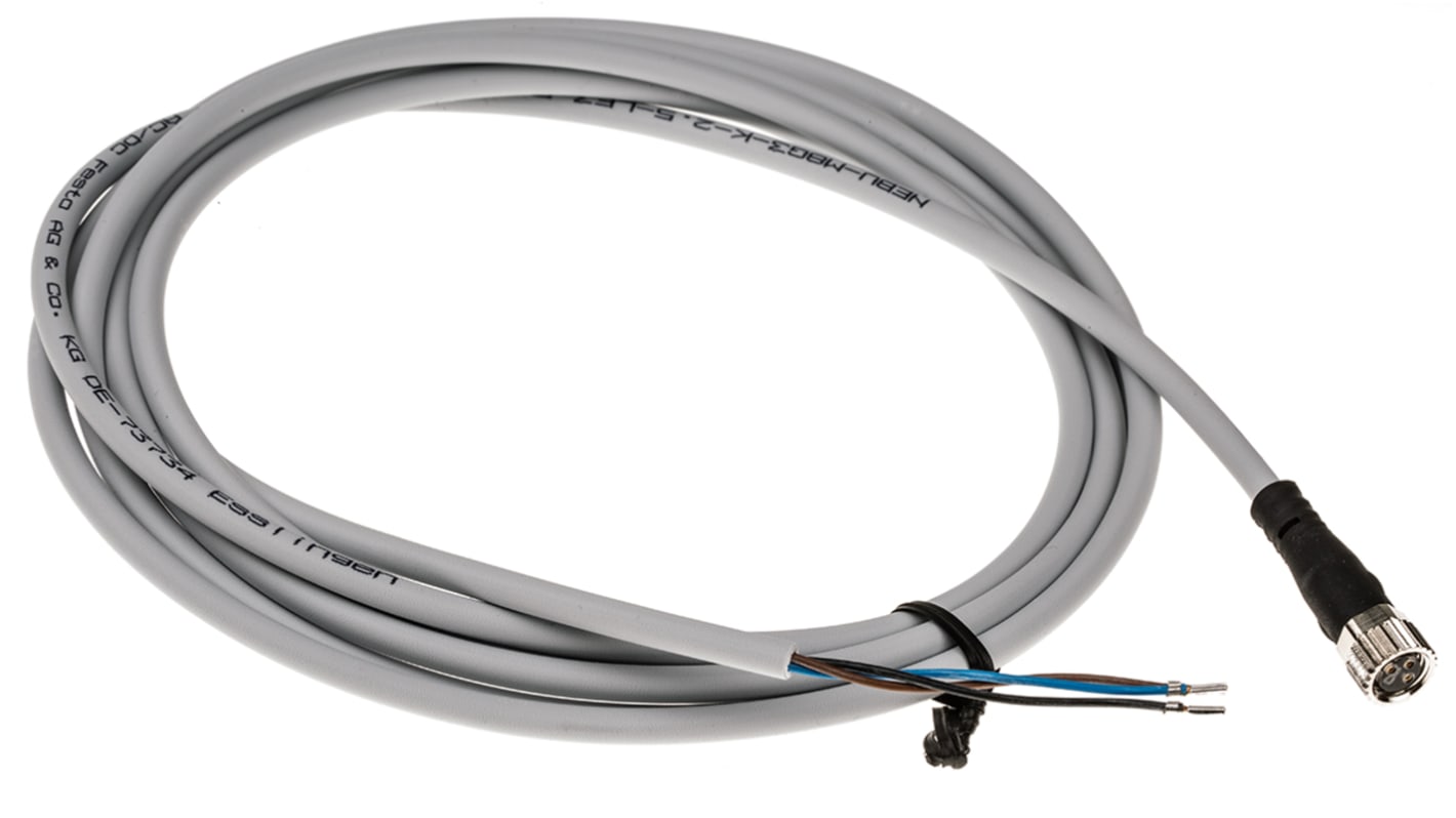 Festo, ケーブルリード, , ケーブル, NEBUシリーズ, Energy Chain用, NEBU-M8G3-K-2.5-LE3
