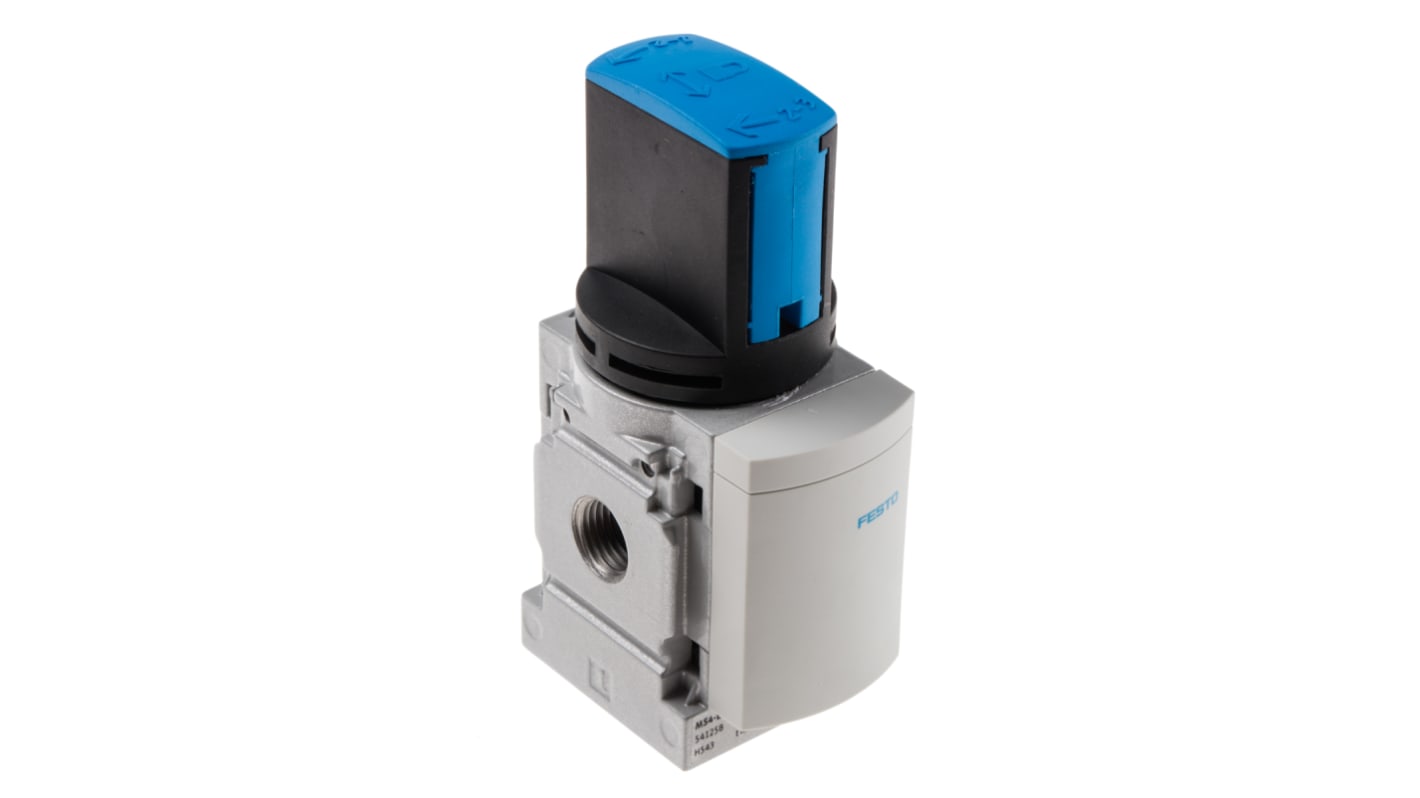 Festo 3/2 Bistable Pneumatic Manual Control Valve MS Series, G 1/4, 1/4in, 541258