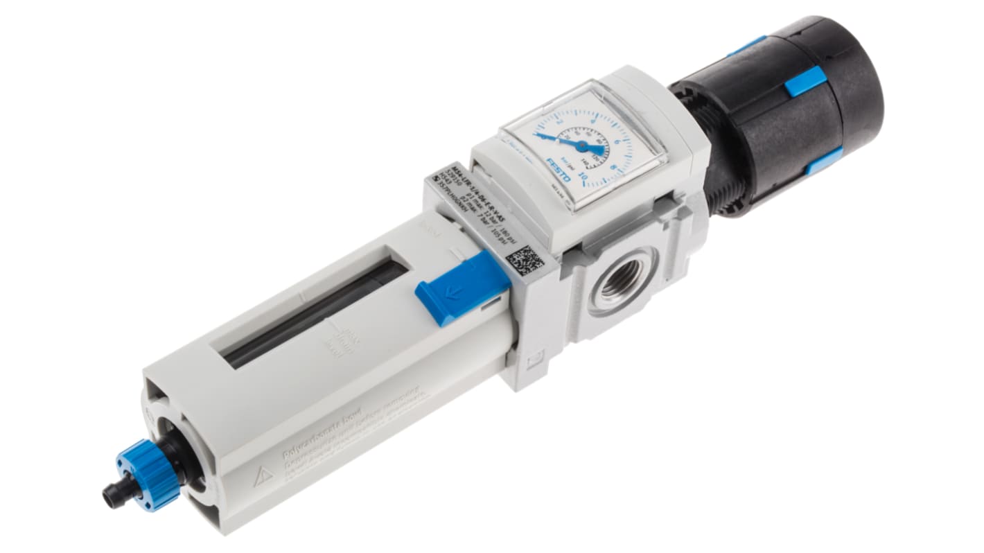 Festo MS4-LFR 529150 40μm Filterregler Automatik, Anschluss G1/4, 2bar bis 12 bar
