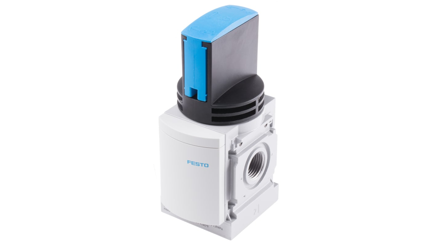 Festo Rotary 3/2 Pneumatic Manual Control Valve MS Series, G 1/2, 1/2in, 541267
