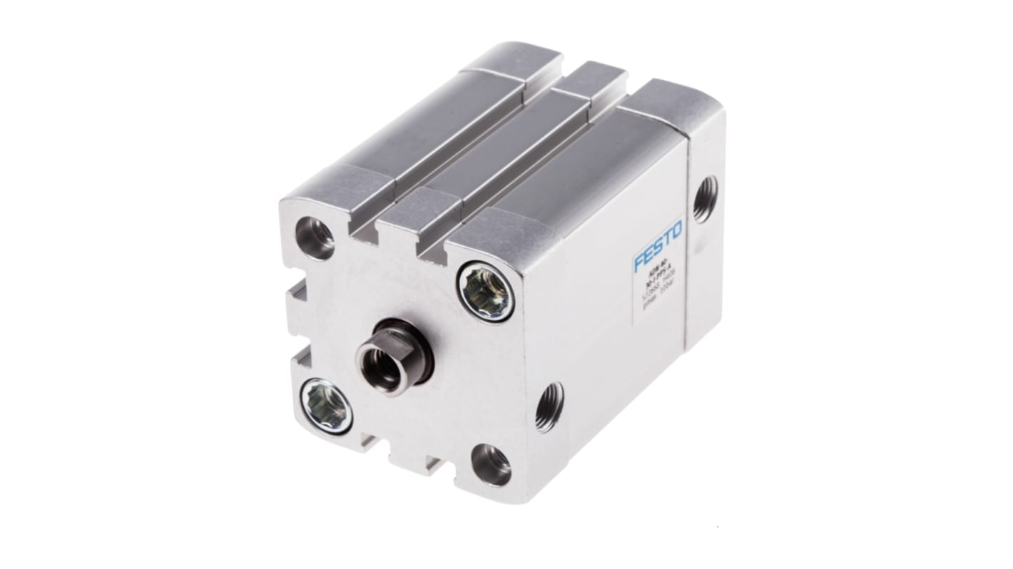 Festo Pneumatic Cylinder - 572668, 40mm Bore, 30mm Stroke, ADN Series, Double Acting