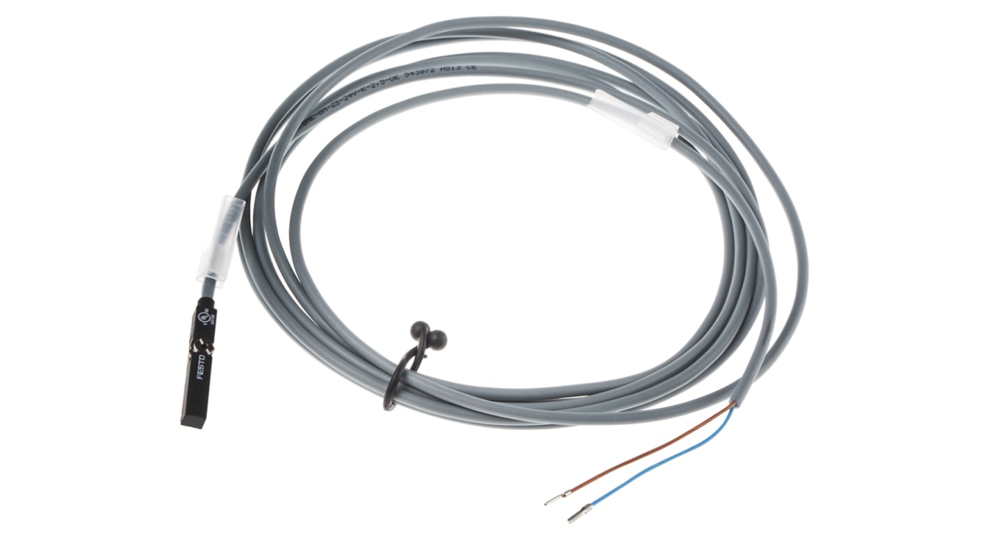Festo 空圧センサ, リード, SMEシリーズ, 24V dc, SME-8M-ZS-24V