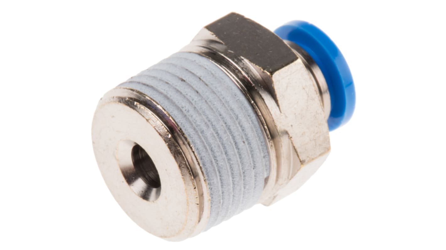 Raccordo pneumatico Festo, serie QS Nichelato No No