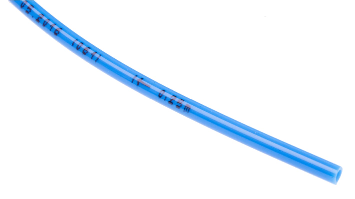 Festo Compressed Air Pipe Blue Polyurethane 3mm x 50m PUN Series, 159660