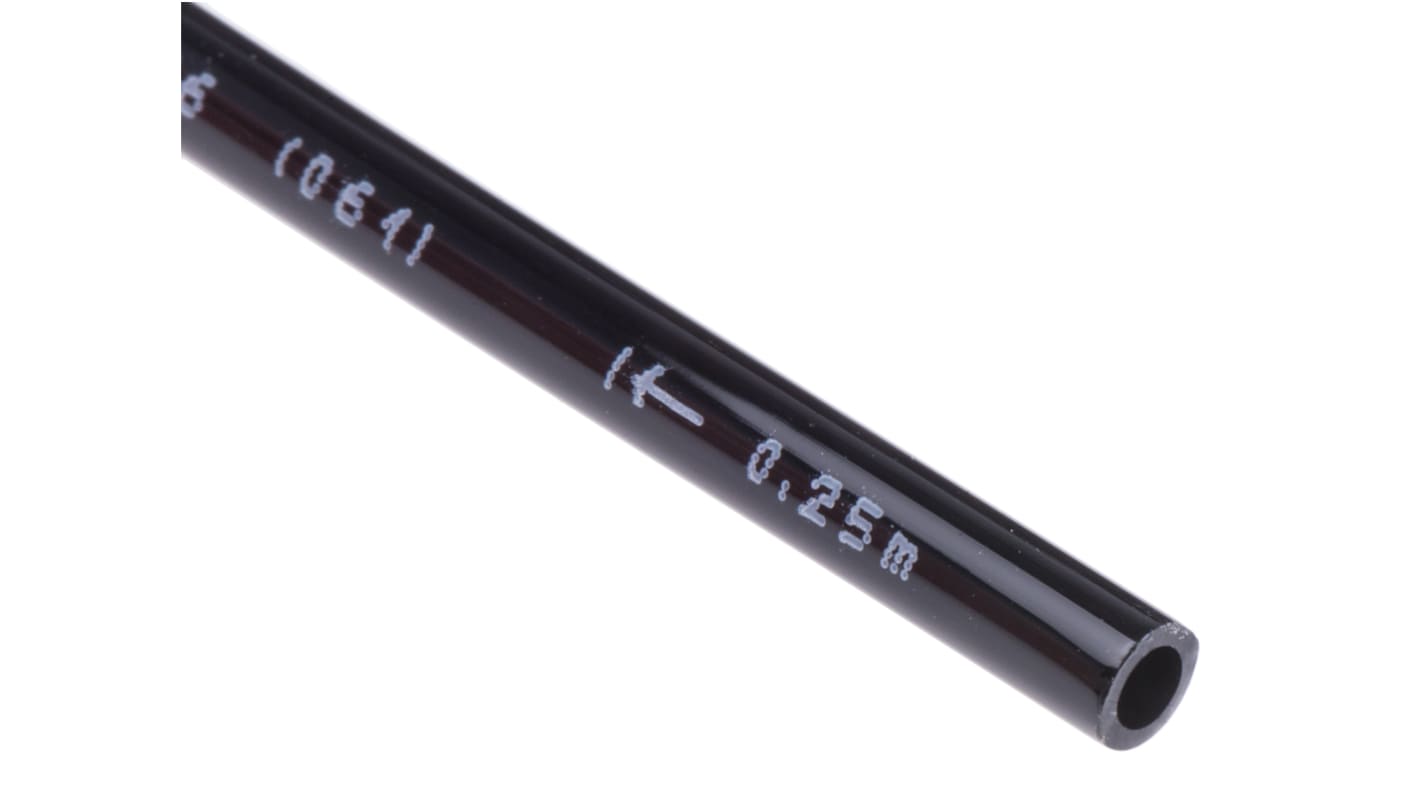 Festo Compressed Air Pipe Black Polyurethane 4mm x 50m PUN Series, 159663
