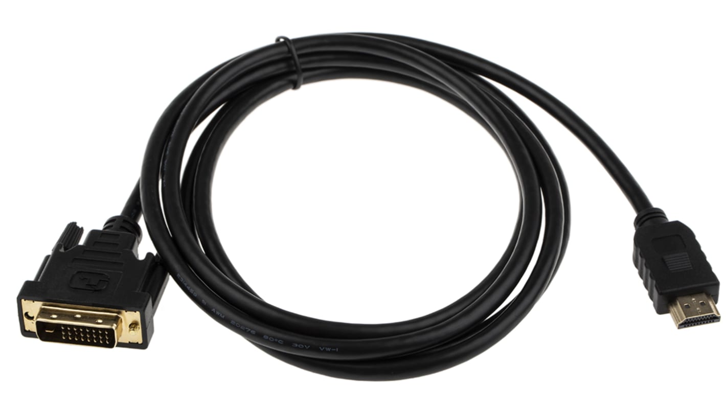 RS PRO HDMI to DVI-D  Adapter Male to Male
