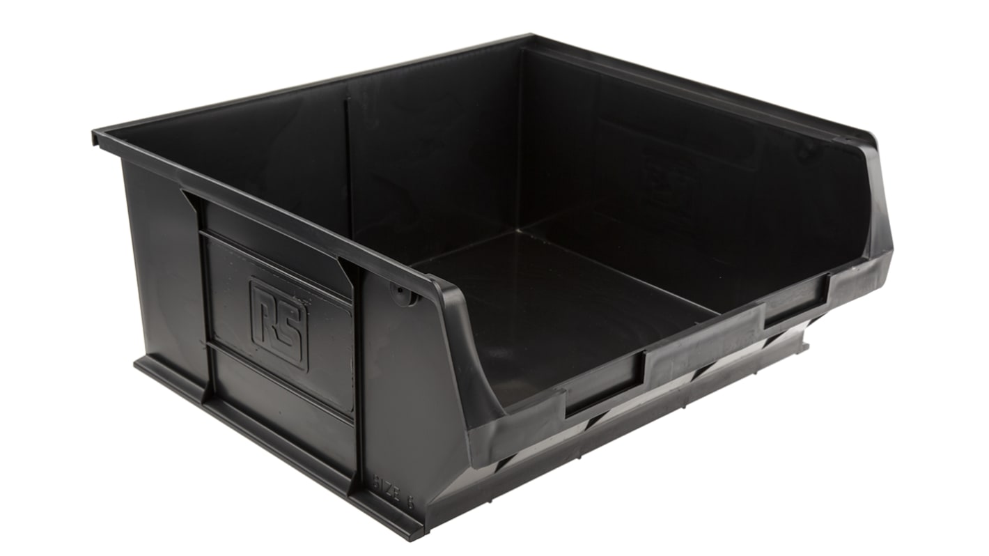 Anti-Static, Conductive Polypropylene ESD Bin 375mm (L) 420mm (W) 182mm (H)