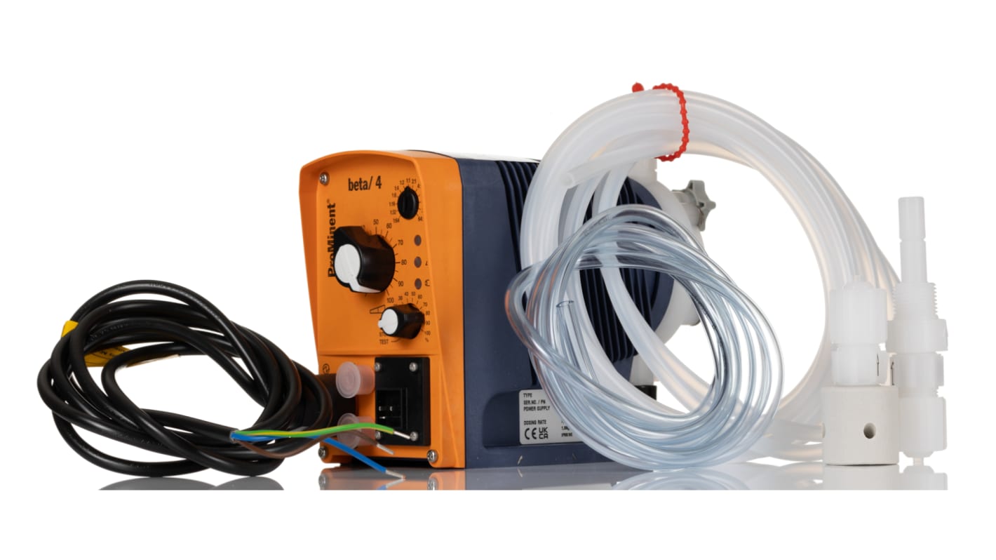 ProMinent Diaphragm Electric Operated Positive Displacement Pump, 7.1L/h, 7 bar, 100 → 230 V