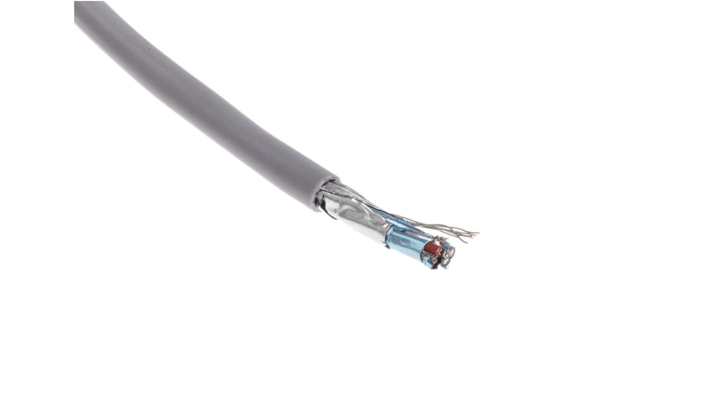 RS PRO Multicore Multipair Industrial Cable, 2 Pairs, 0.33 mm², 22 