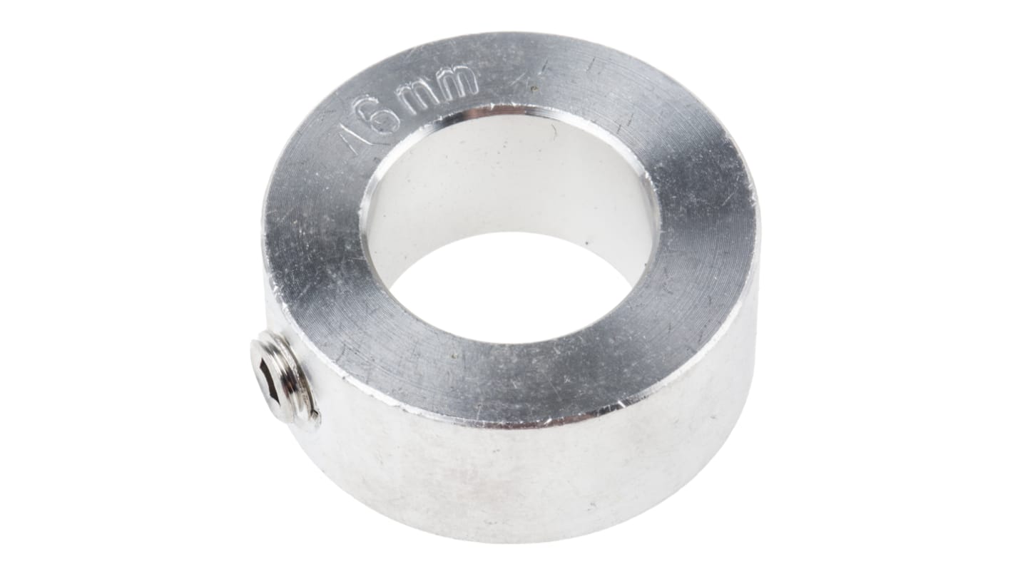 RS PRO Edelstahl Wellenmanschette Einteilig, mit Stellschraube, Wellen-Ø 16mm x 12mm