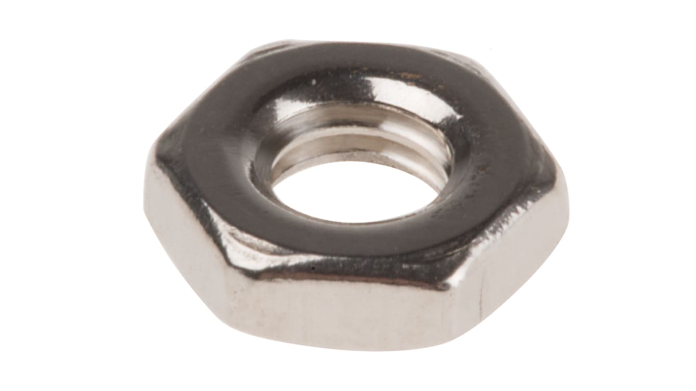 Tuerca hexagonal M4 RS PRO de acero inoxidable A4 316, anch. 7.0mm, alt. 2.20mm
