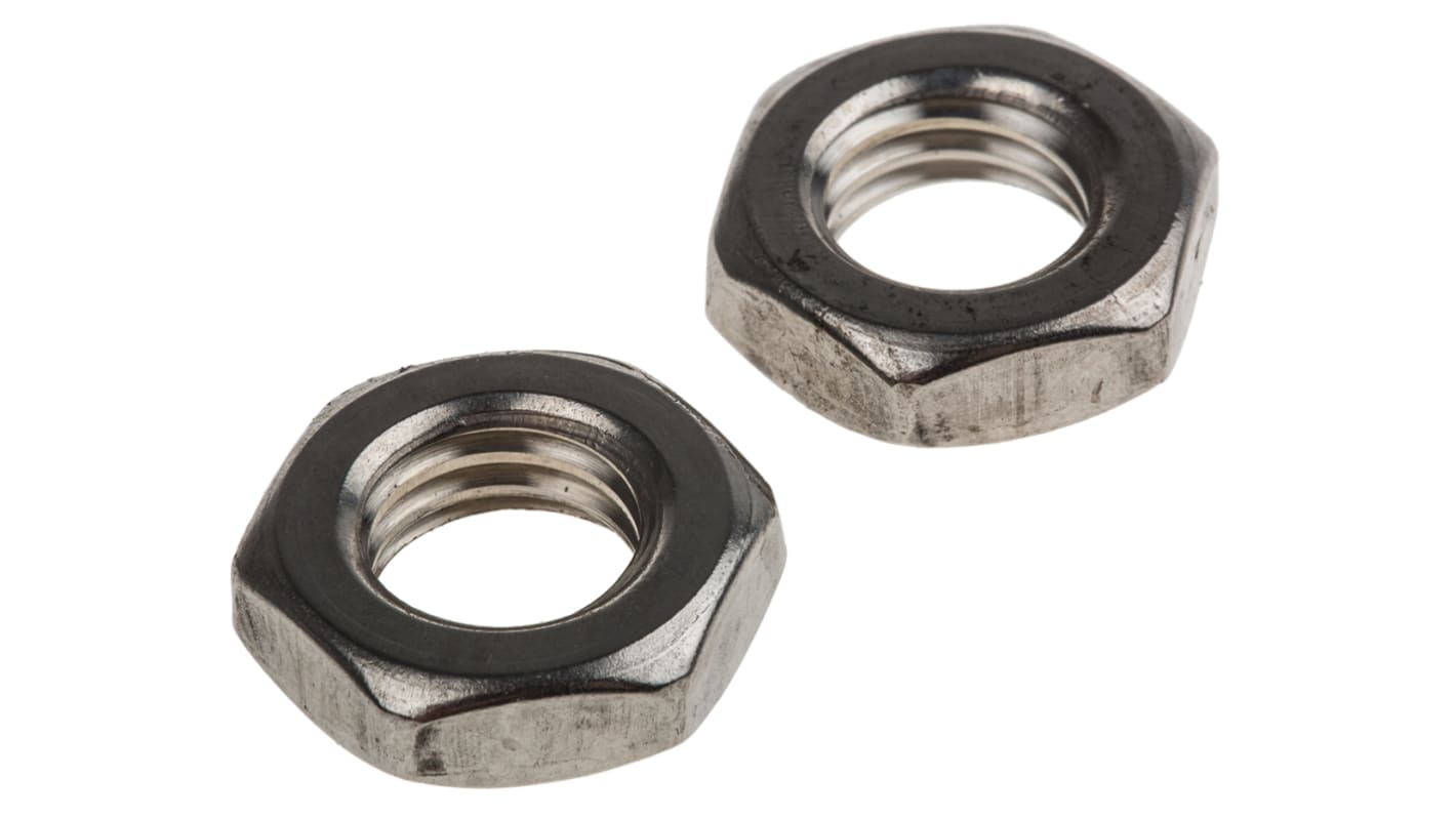 RS PRO, šířka: 19.0mm, Nerezová ocel, poloviční, M12, A4 316