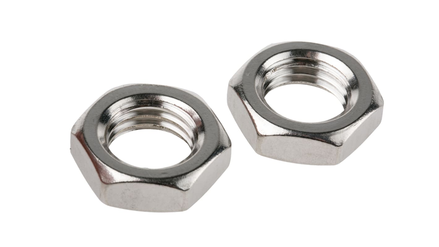 RS PRO Stainless Steel Hex Nut, DIN 439B, M16