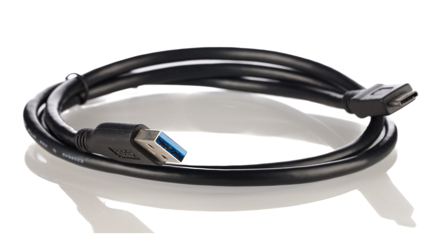 Wurth Elektronik USB 3.1, Male USB C to Male USB A, 1m