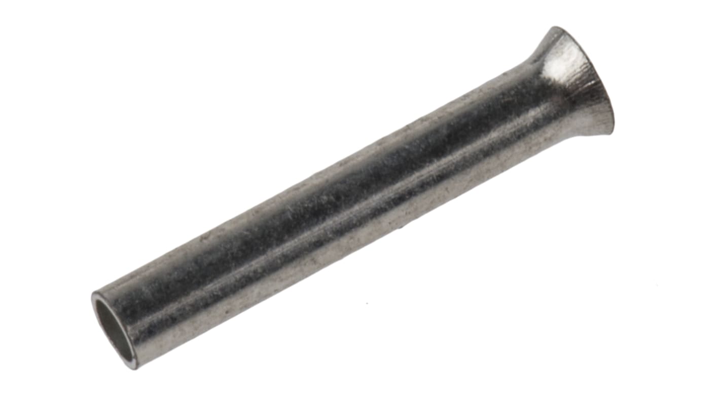 JST, WE Crimp Bootlace Ferrule, 10mm Pin Length, 1.2mm Pin Diameter, 0.75mm² Wire Size