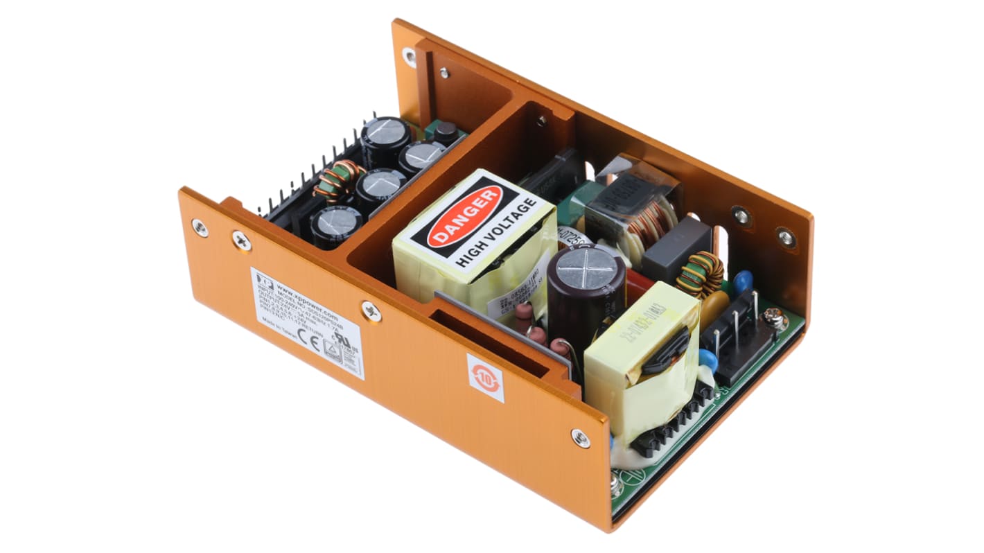 XP Power 120W Switch-mode strømforsyninger 1 udgang, 24V dc, 5A