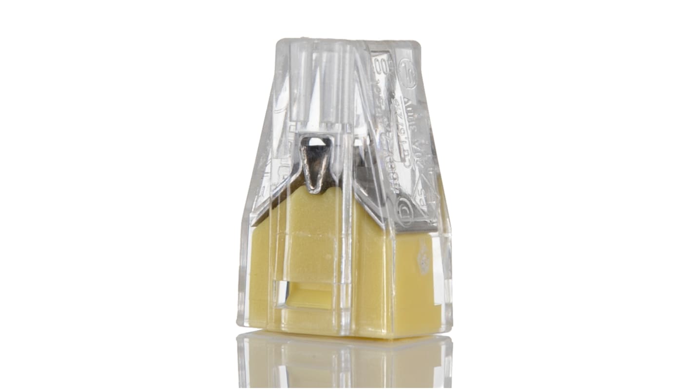 Connettore per scatola di derivazione WAGO, 2 vie, per cavi 18 → 12 AWG, 16 → 12 AWG
