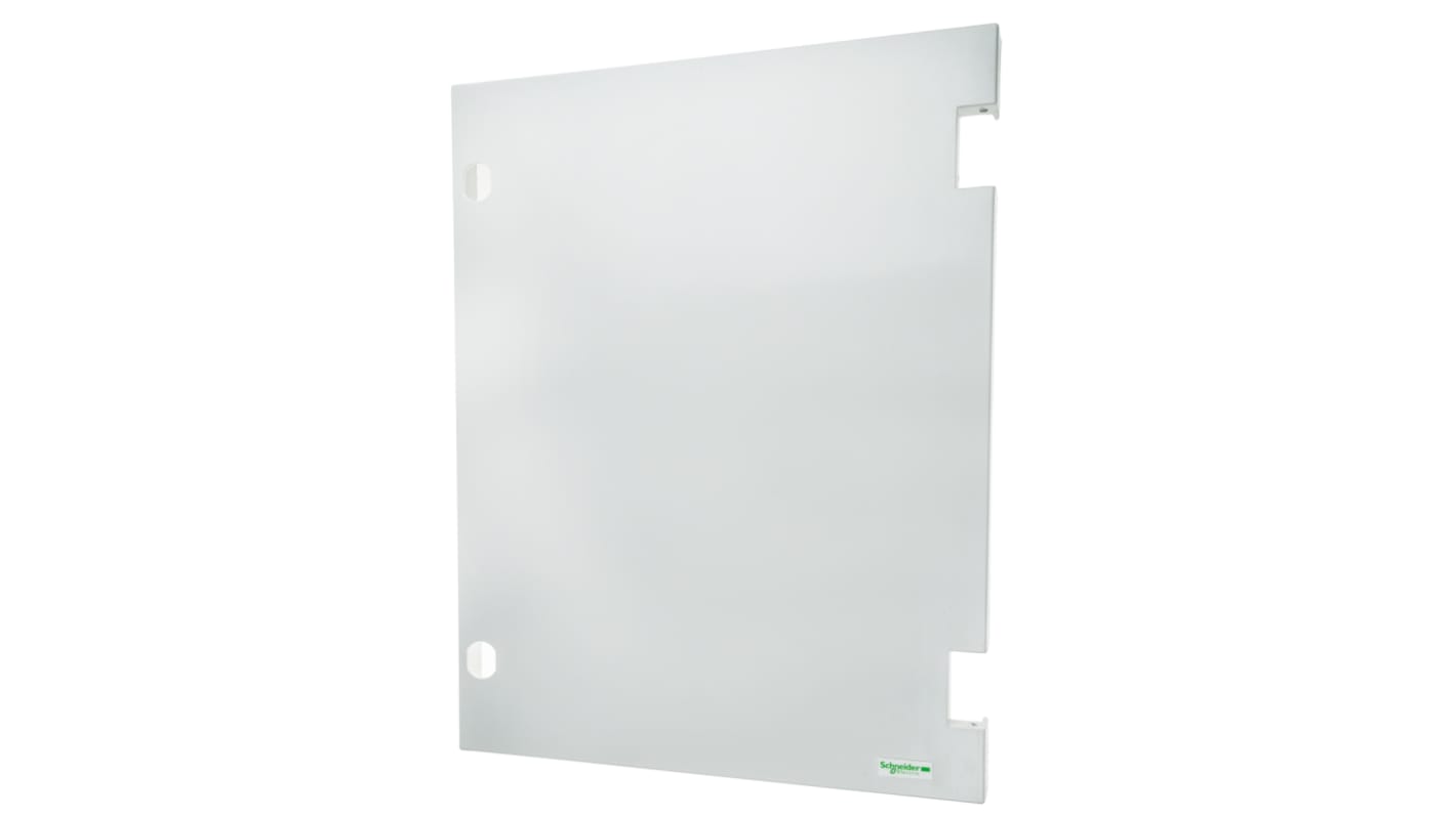Schneider Electric Gehäusetür Typ Einfache Tür Verriegelbar B. 500mm H. 1500mm Glasfaserverstärktes Polyester Grau