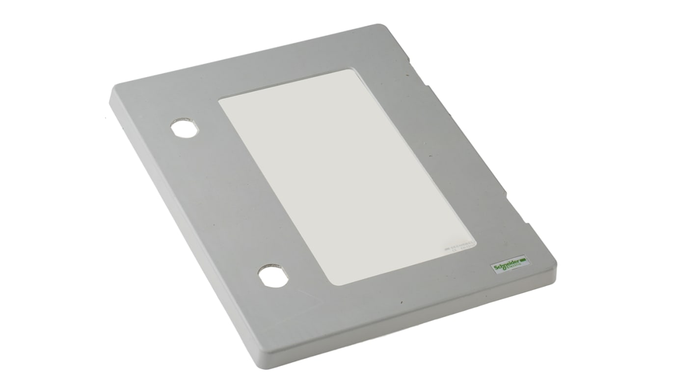 Schneider Electric Lockable Fibreglass Reinforced Polyester RAL 7035 Glazed Door, 300mm H, 250mm W for Use with PLM