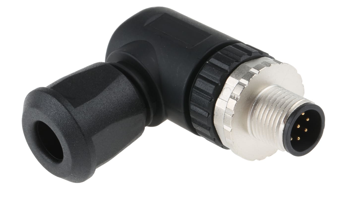 HARTING Circular Connector, 8 Contacts, Cable Mount, M12 Connector, Plug, Male, IP67