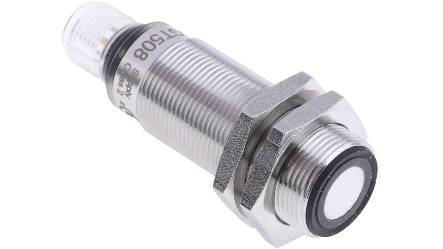 Rs-Online Sensore di prossimità Cilindro filettato ifm electronic M18 rilevamento 1 2 m 10 → 30 V c.c