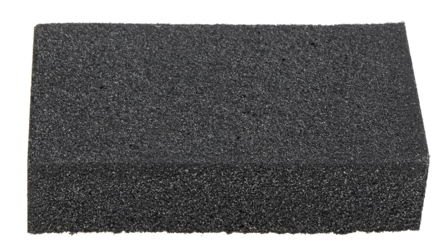 RS PRO P120 Grit Fine Sanding Block, 80mm x 50mm