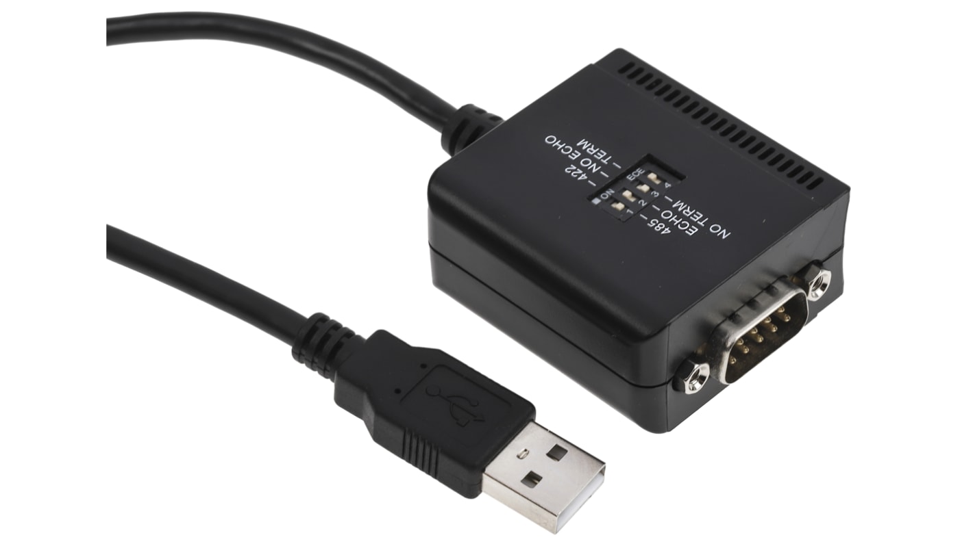 StarTech.com RS422, RS485 USB A Male to D-sub, 9 Pin Male Converter Cable