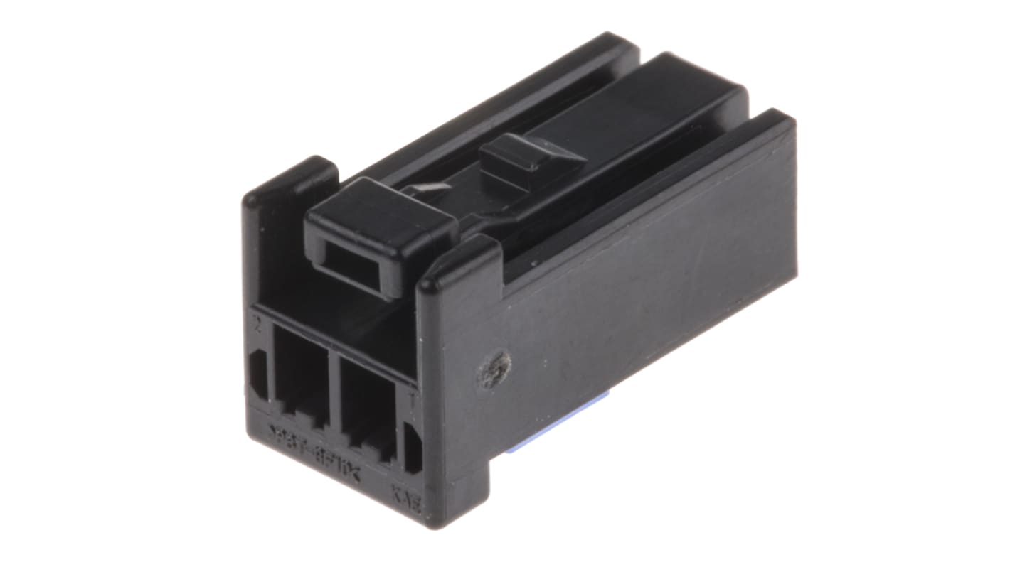 JST, CPT Automotive Connector Socket Black Surface Mount 2 Way, Crimp Termination 02CPT-B-2A
