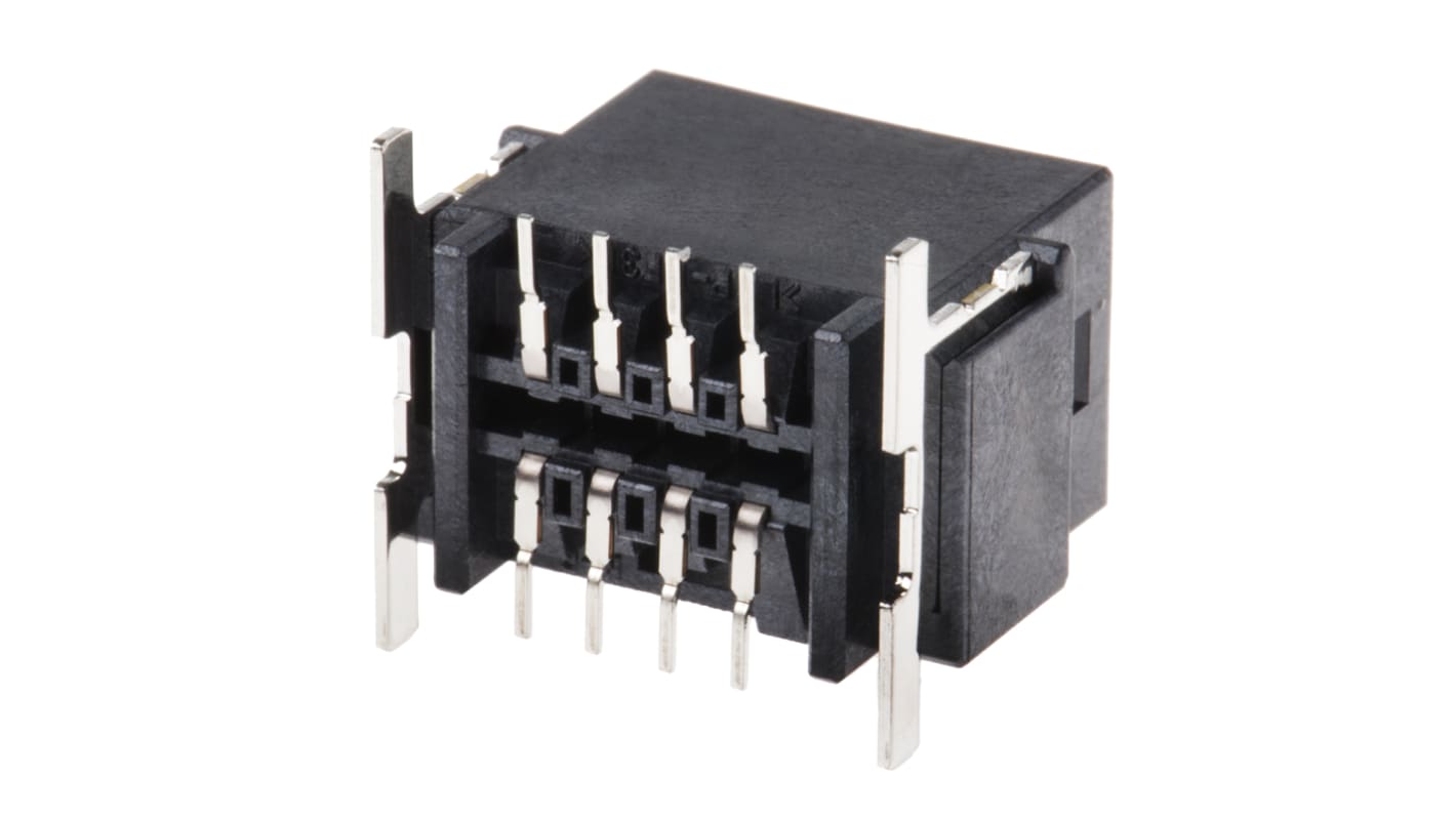 JST, CPT Automotive Connector Plug 8 Way, Solder Termination