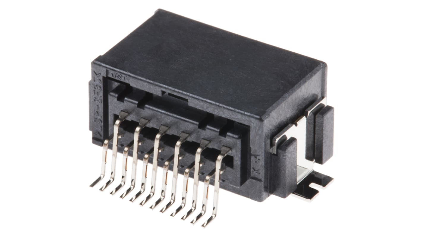 JST, CPT Automotive Connector Plug 12 Way, Solder Termination