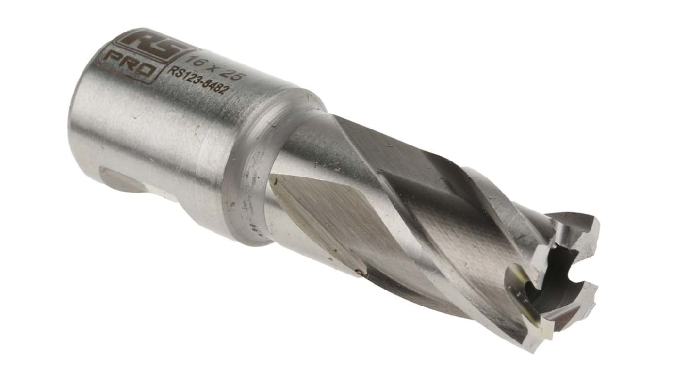 RS PRO HSS 16mm Cutting Diameter Magnetic Drill Bit