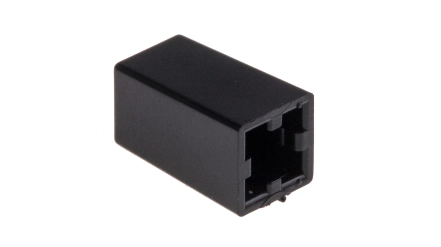 Alps Alpine 押しボタンスイッチ用キャップ, 黒, 5 x 4.6 x 9mm Alps Alpine 押しボタンスイッチ用キャップ, 黒, 5 x 4.6 x 9mm
