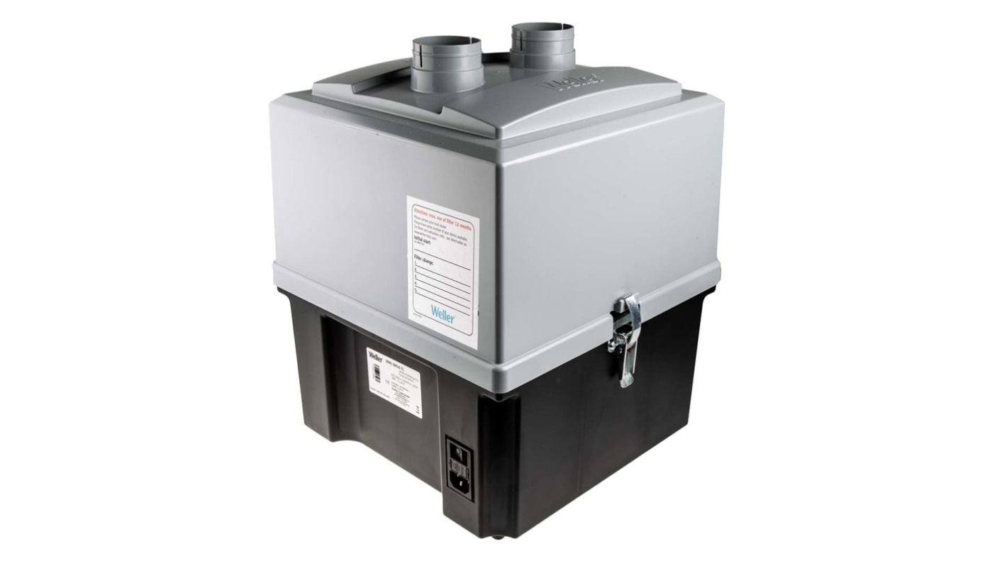 Accessorio per aspiratore fumi di saldatura Weller, 230V, 120W, 190m³/h max, pre-filtro F7, rumore 50dB(A)