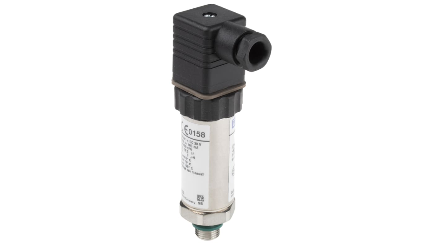 WIKA IS-3 Series Pressure Sensor, 0bar Min, 6bar Max, Analogue Output