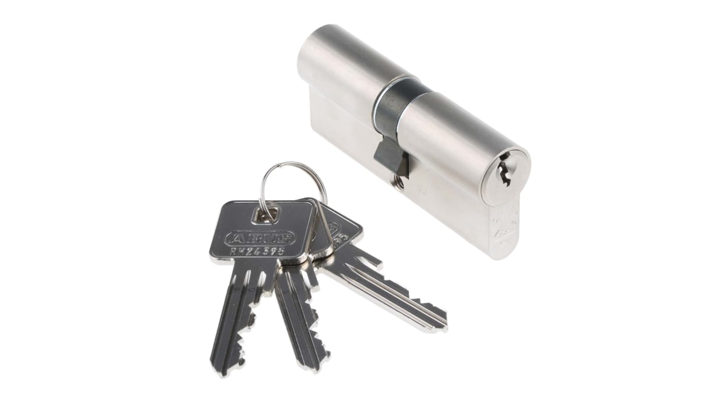 ABUS Brass Euro Cylinder Lock, 35/35 mm (61mm)