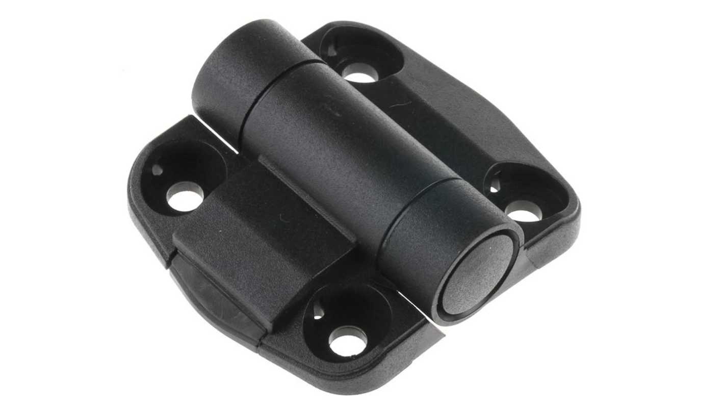 RS PRO Thermoplastic Detent Hinge, Screw Fixing, 57mm x 51mm