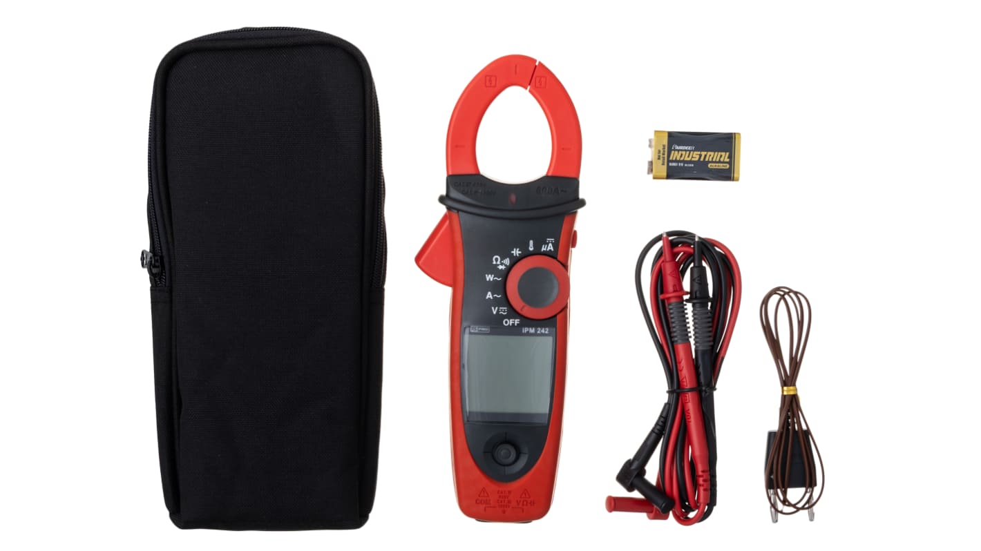 RS PRO Clamp Meter, 1mA dc, Max Current 600A ac With RS Calibration